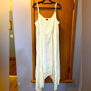 Torrid white hanky hem sundress size 18-20 2x